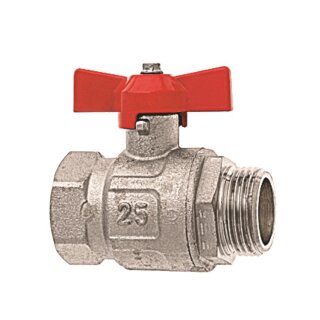 Kugelhahn IG x AG G 3/4 MS Ni m. Flügelgriff
 EAN