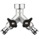 GEKA plus-Zweiwegeventil Stecksystem IG G 3/4 MS Cr IG...