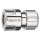 GEKA plus-Schlauchstück Stecksystem 3/4 - 19mm MS Cr m.
 Spannmutter EAN