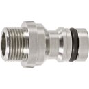 GEKA plus-Gerätestecker Stecksystem AG G 3/8 MS Ni