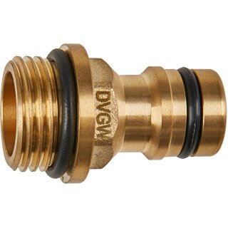 GEKA plus-Gerätestecker Trinkwasser AG G 1/2 MS DVGW VP550 m.
 Bund EAN