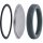 GEKA plus-Set soft rain fine M Platine 0,7mm-Bohrung CS,
 30SR,30D Karte