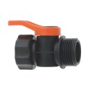 GEKA-Kugelventil f. Universalwascher IG x AG G 3/4 MS Ni
 53mm