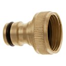 Messinghahnstecker IG G 1/2 leicht