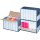 SBP-ARCHIVBOX F. ORDNER M. FRONTKL., 498x295x322mm, wiederverschließbar, anthrazit, VE 10 Stück
