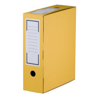 SBP-ARCHIV-ABLAGEBOX, 315x96x260mm, wiederverschließbar, gelb, VE 20 Stück