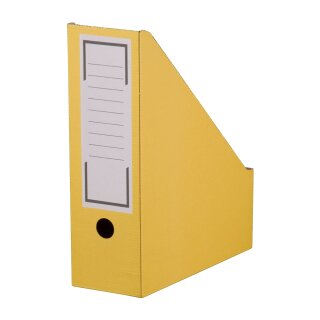 SBP-ARCHIV-STEHSAMMLER, 257x97x317mm, gelb, passt auch für A4 Überformate, VE 20 Stück