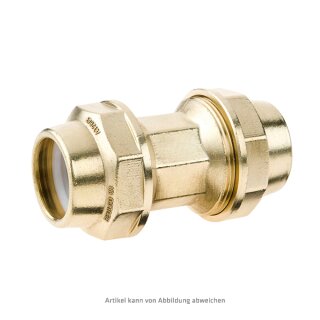 Kupplung für Kunststoffrohrabmessung 63 mm - VE 1 Stück
