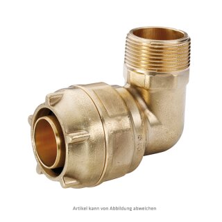 Winkelstück 90° mit Außengewinde 1" für Kunststoffrohrabmessung 32 mm - VE 5 Stück