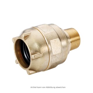 Übergangsstück mit Außengewinde für PVC-C Rohr 3/4"-25x2,8 mm - VE 5 Stück