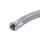 Panzerschlauch - Flexschlauch, verzinkter Stahldraht, EPDM, DN19, 500 mm, G 3/4"AG x 3/4"ÜM 90°