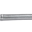 Panzerschlauch - Flexschlauch Trinkwasser nach W543, Edelstahl, PE-HD, DN08, 700 mm, 1/2"ÜM x G 1/2"AG