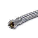 Panzerschlauch - Flexschlauch Trinkwasser nach W543, Edelstahl, PE-HD, DN19, 2000 mm, 3/4"ÜM x 3/4"ÜM