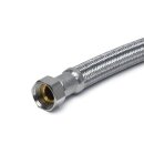 Panzerschlauch - Flexschlauch Trinkwasser nach W543, Edelstahl, PE-HD, DN19, 2000 mm, 3/4"ÜM x 3/4"ÜM